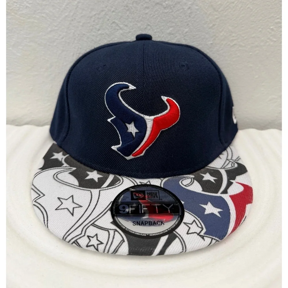 New Era Houston Texans Youth 9FIFTY Snapback Hat‎ NFL Kids Cap New